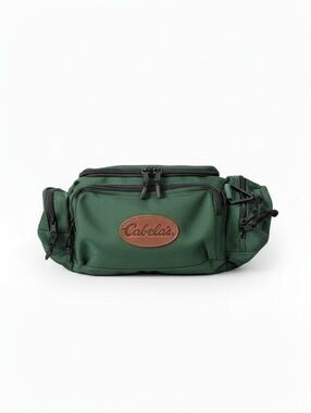 Cabela’s Green Small Duffle Bag Handheld Travel Gym Outdoor Utility Bag